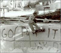 Steve Holt, ripping "The Peanut Bowl", circa 1975